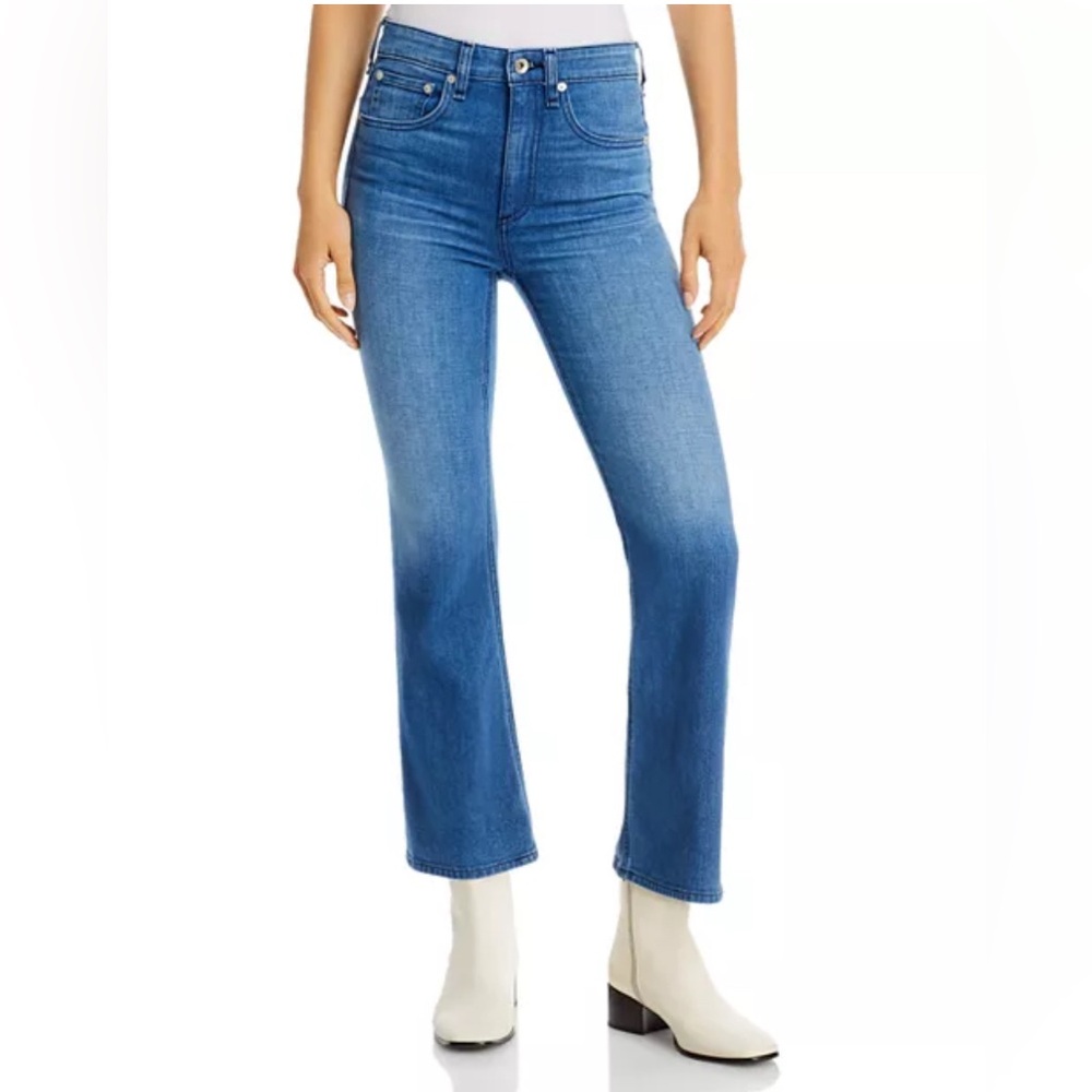rag & bone Nina High Rise Ankle Flare Jeans